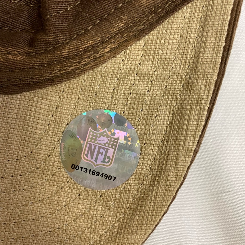 Carolina Panthers NFL Brown Corduroy Reebok Adjustable Hat Ballcap with Pink #A4 - Picture 10 of 11